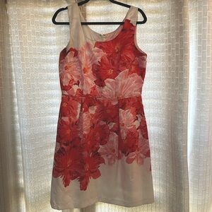 Mid Length Floral Dress